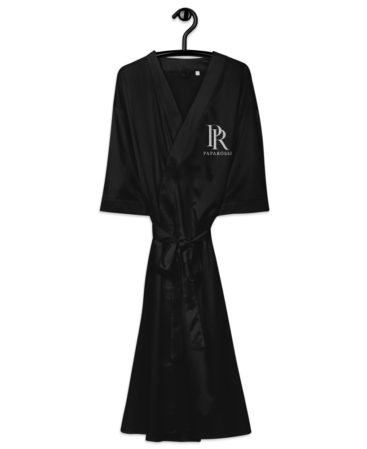 Satin robe