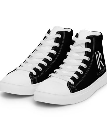 Men’s high top canvas shoes