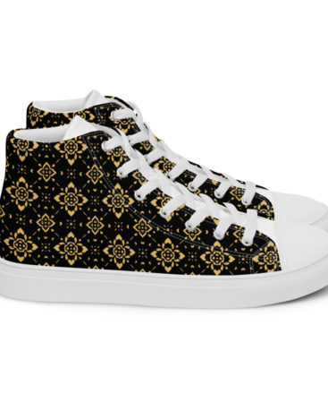 Women’s high top canvas shoes